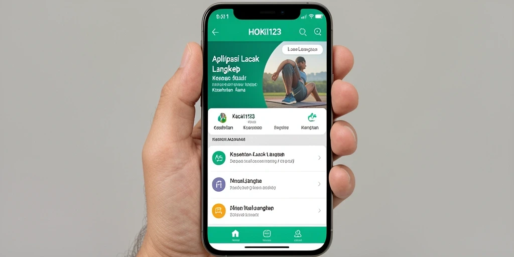 Antarmuka HOKI123 menampilkan statistik langkah dengan jelas dan informatif.