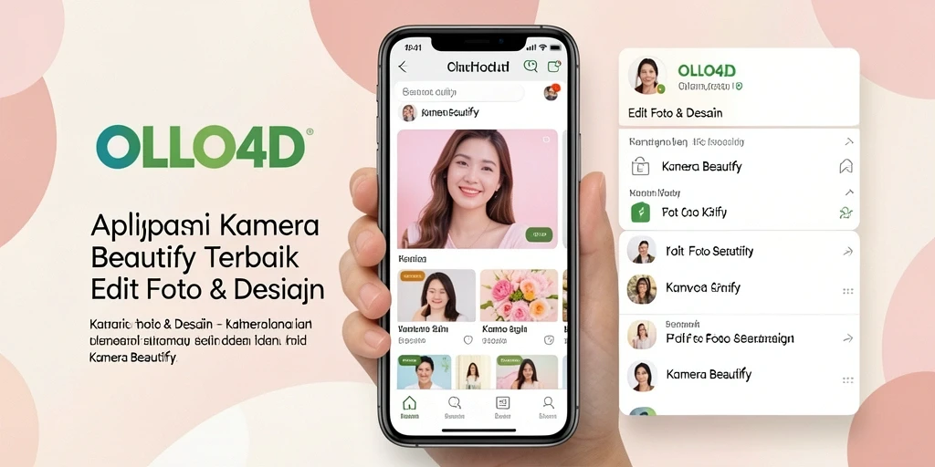 Tampilan antarmuka OLLO4D yang intuitif dan mudah digunakan.