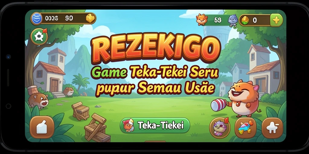 Screenshot utama REZEKIGO menunjukkan antarmuka permainan Teka-Teki yang mengasyikkan.